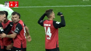 Patrik Schick Goals Hat trick Bayer Leverkusen vs Heidenheim FC 52 Goals ResultsHighlights [upl. by Moskow]