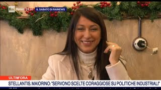 Alessandra Maiorino ospite a Rai News 24  7122024 [upl. by Losyram233]