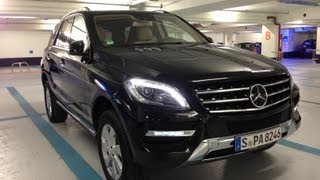 Mercedes Benz ML 350 BlueTEC 4Matic Walk around inside amp outside  Test features [upl. by Gereron619]