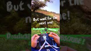 That was a close one 🕳️ fpv gopro apex viral nature landscape short fail [upl. by Roselle]