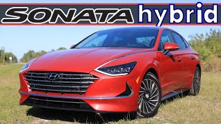 2022 Hyundai Sonata Hybrid Review  FuelSipping Excellence [upl. by Bradeord529]