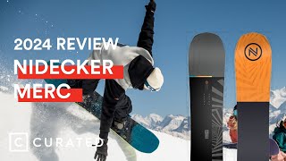 2024 Nidecker Merc Snowboard Review  Curated [upl. by Lama]