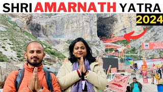 AMARNATH YATRA 2024  VIA PEHALGAM bambam amarnathyatra [upl. by Aed]