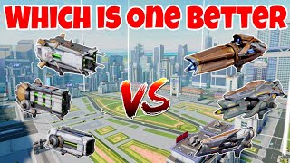 WR🔥 Subduer Damper Tamer VS Deacy Hazard Blight Weapon Comparison WAR ROBOTS [upl. by Sung]