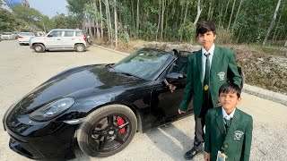 School Se Lene Gaya Piyush Kunali Ko 😍 Super Car Mein [upl. by Ronnoc]