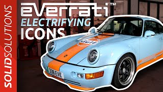 Electrifying Iconic Classic Cars for a NetZero Future  Everrati [upl. by Bartel]