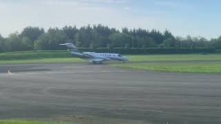 Cessna 525C Citation CJ4 Departure out of Weston Airport [upl. by Linden]