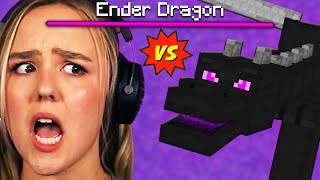 My First Time Vs The ENDER DRAGON [upl. by Lednyc]