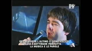 NOEL GALLAGHER interview at MTV Sonic 1997 subita [upl. by Eirek]