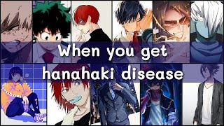 When you get hanahaki disease  bnha x Listener MHA ASMR [upl. by Ayhtak335]