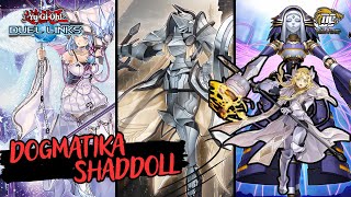 YUGIOH DUEL LINKS DOGMATIKA SHADDOLL DUEL LINK LOCK BOARD AND NEGATE [upl. by Laeira734]