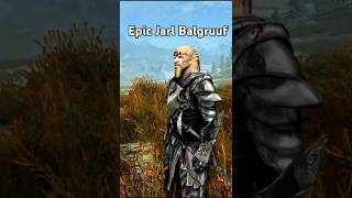 Skyrim An epic of Jarl Balgruuf the greater skyrim game shorts jarl [upl. by Ahsayn]