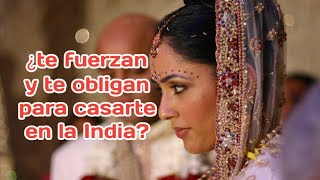 sobre matrimonio arreglado hindú de la India 😱 Boda india arreglada 🇮🇳 [upl. by Dov978]