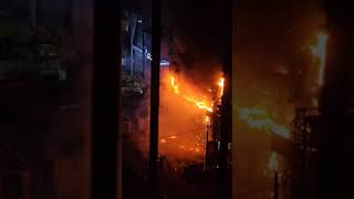 Kochi gym centre fire Vazhakkala [upl. by Qidas]