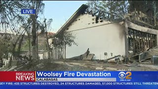 Woolsey Fire Ravages Calabasas [upl. by Gall967]