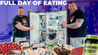 FULL DAY OF EATING  STOLTMAN BROTHERS  20000 Calories [upl. by Elish]