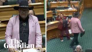 Māori Politician Performs Haka Defying Parliament Protocol [upl. by Bedelia]