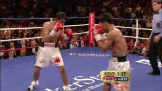 Pacquiao vs Morales III Round 3 [upl. by Rothmuller]