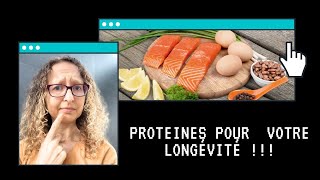 Protéines pour votre longévité [upl. by Shum]