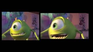 Fullscreen vs Widescreen Monsters Inc [upl. by Schou]