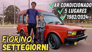 FIAT 147 QUE FARIA INVEJA AOS SUVs MODERNOS  FIAT FIORINO SETTEGIORNI 1982 [upl. by Oirram238]