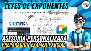 Magistral Clase Extraer el FACTOR COMÚN  Leyes de Exponentes matematicasbasicas [upl. by Ocirnor]