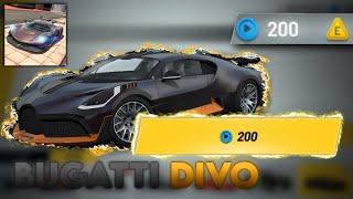 Buy Bugatti Divo with 200 ads coins  Extreme Car Driving Simulator [upl. by Eymaj721]