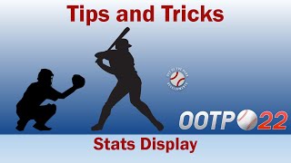 OOTP 22  Customizing the Stats Display  Tips and Tricks [upl. by Ange]