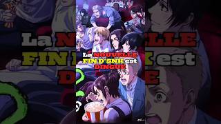 La NOUVELLE FIN DSNK est DINGUE shingekinokyojin snk anime shorts [upl. by Petrick]