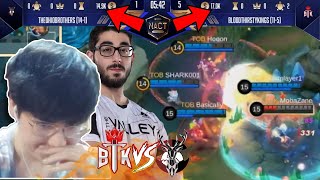 HOW DOES BTK THROW THIS GAME  BTK vs TOB  Mobile Legends [upl. by Iahcedrom]