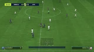 Gameplay FC 24  Paris SaintGermain  LOSC Lille  Ligue 1 Uber Eats  20232024 [upl. by Sherborne]