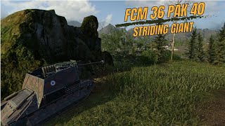 World of Tanks  FCM 36 Pak 40 [upl. by Arehsat398]