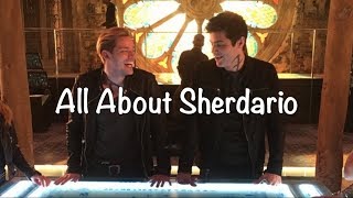 Shadowhunters cast  Dom Sherwood amp Matt Daddario All About Sherdario [upl. by Mascia]