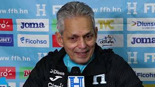 Conferencia de Prensa de Reinaldo Rueda  Director Técnico de la Selección Nacional de Honduras [upl. by Ingvar]