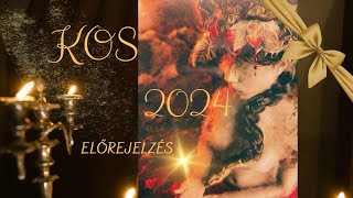 KOS ♈️  2024 ÉVES ELŐREJELZÉS 🎆🪐 [upl. by Valli434]