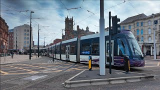 Tram Jam Blackpool 🚃🚃🚃 [upl. by Ahset924]