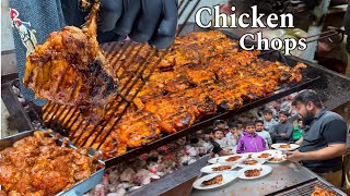 Chicken grilled chops recipe  Chicken chops new barbq recipe by  Farooq ghouri [upl. by Sabba]