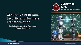 How Generative AI is Transforming Data Security amp Business  Real World Use Cases and Future Trends [upl. by Caroline]