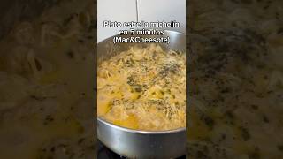 Plato estrella michelín en 5 minutos MacampCheesote [upl. by Chloras]