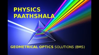 Geometrical Optics Q12Q27 [upl. by Nalym276]