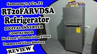 SAMSUNG RT20FARVDSA Inverter No Frost Refrigerator 74 Cu Ft [upl. by Imena]