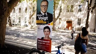 Élection régionale en Allemagne  pour la première fois le parti dextrême droite AfD finit en tête [upl. by Spenser]