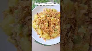 Si vous avez des pommes de terre essayez cette recette  foodloverd pommedeterrecuites lardfumés [upl. by Laughlin]