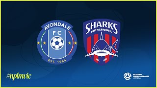 2024 NPLMVIC Round 13 Avondale FC v Port Melbourne Sharks SC [upl. by Nyllek]