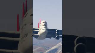 Gigantic Airbus Mid Air Crash with Airplane shortlive airplane abortlanding [upl. by Buttaro]