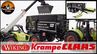 KRAMPE BIG BODY 650 quotClaas Editionquot black by Wiking 132  Model review 34 [upl. by Desirea]