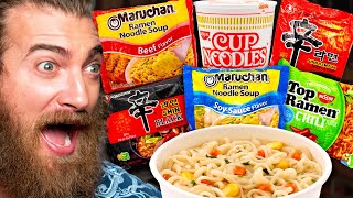 nongshim shin ramyun noodle soup gourmet spicy recipe [upl. by Annovy315]