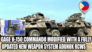 GAGE V 150 COMMANDO MODIFIED WITH A FULLY UPDATED NEW WEAPON SYSTEM ADUNOK RCWS [upl. by Heman]