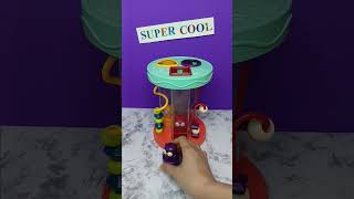 Red Purple Yellow owl shape sorter fun sound effect [upl. by Eittak]