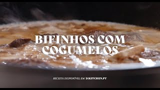 Bifinhos Com Cogumelos  O da Joana [upl. by Persson]